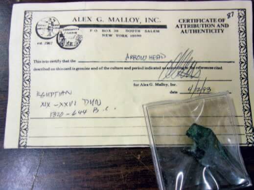 malloy certificate